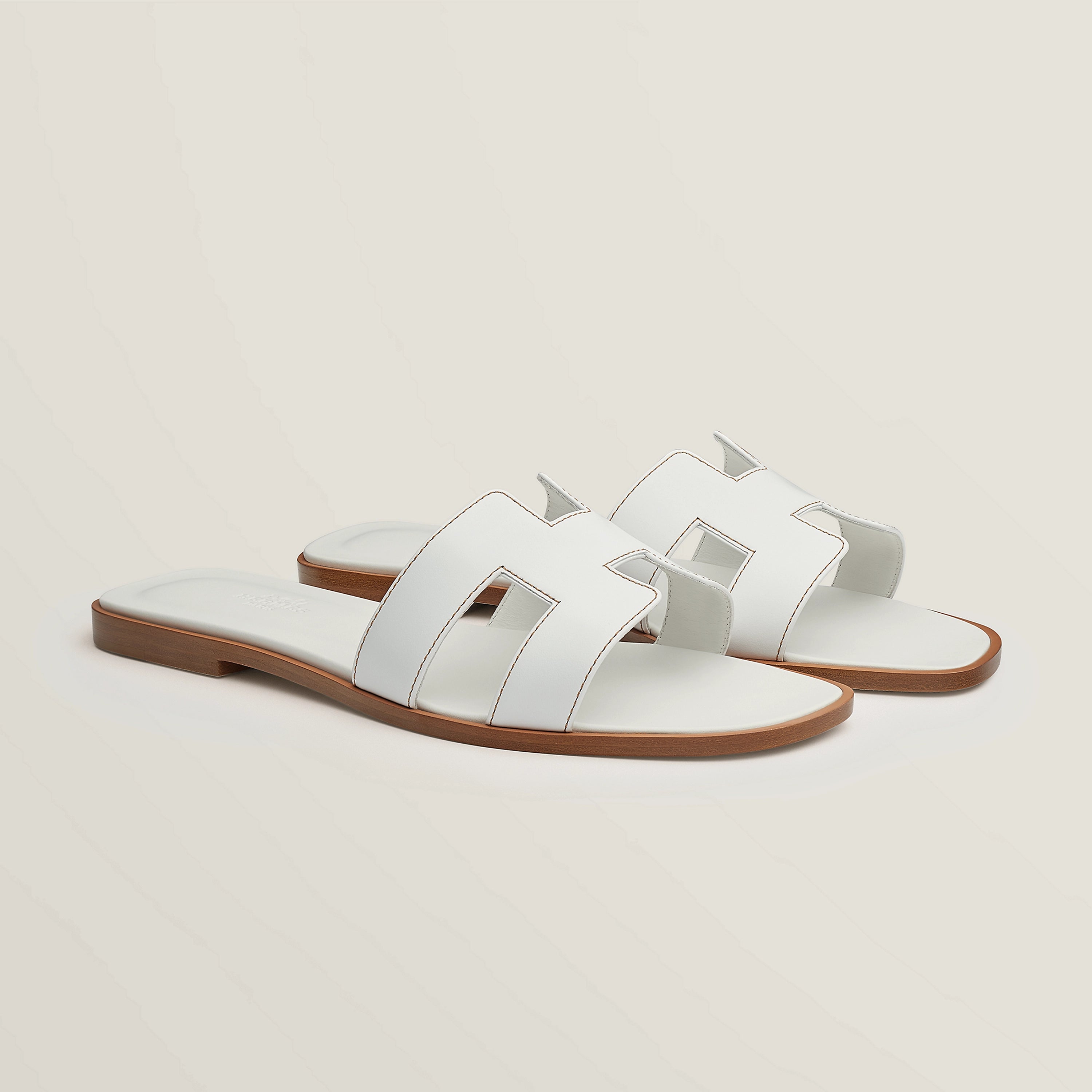 Hermes Oran Women's Sandals
White