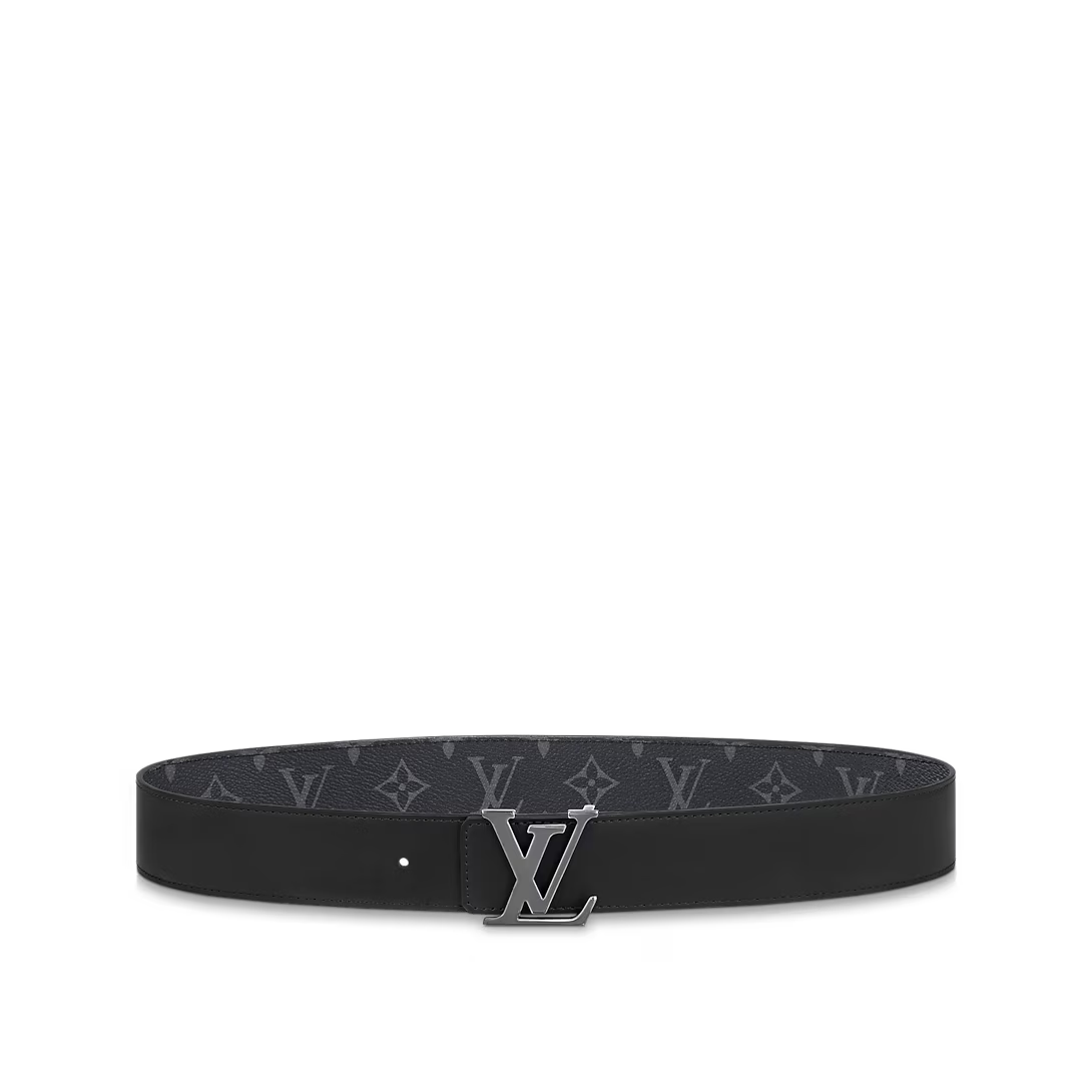 Louis Vuitton Initiales 40 mm Reversible Belt – Monogram Macassar Canvas
