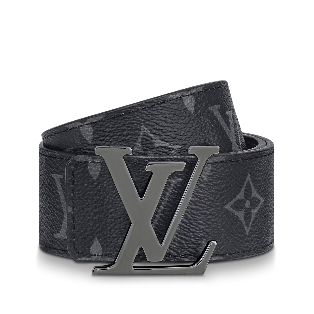 Louis Vuitton Initiales 40 mm Reversible Belt – Monogram Macassar Canvas