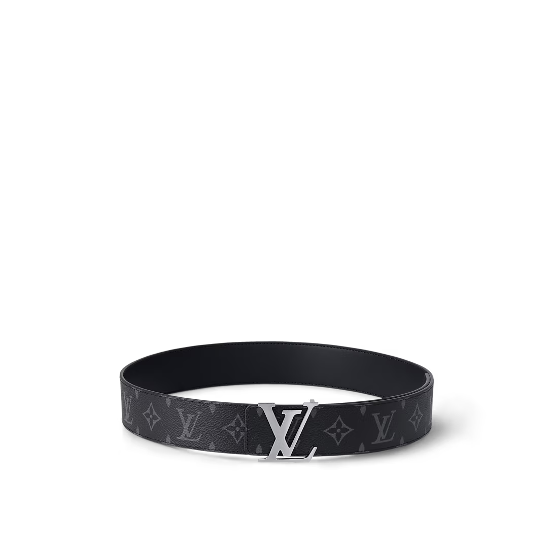 Louis Vuitton Initiales 40 mm Reversible Belt – Monogram Macassar Canvas